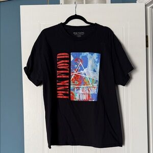 Pink Floyd Black Short Sleeve Graphic Tee - Dark Side Artwork